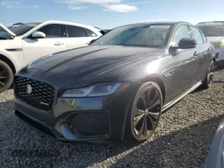 2024 Jaguar XF R-Dynamic SE with VIN SAJBL4GX8RCY95986, listed as a Copart auction lot 74112314 with 0 mi miles and Salvage Title. Bid and sale history available at carsss.com. Image 1.