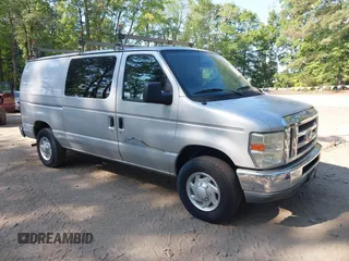 2011 Ford Econoline Cargo Commercial with VIN 1FTNE2EW2BDA70594, listed as a IAAI auction lot 42838984 with 203,223 mi miles and . Bid and sale history available at DreamBid. Image 1.