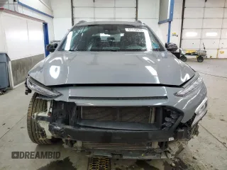 2021 Hyundai Kona Night Edition with VIN KM8K6CA5XMU710083, listed as a Copart auction lot 47118915 with 71,034 mi miles and Salvage Title. Bid and sale history available at DreamBid. Image 5.