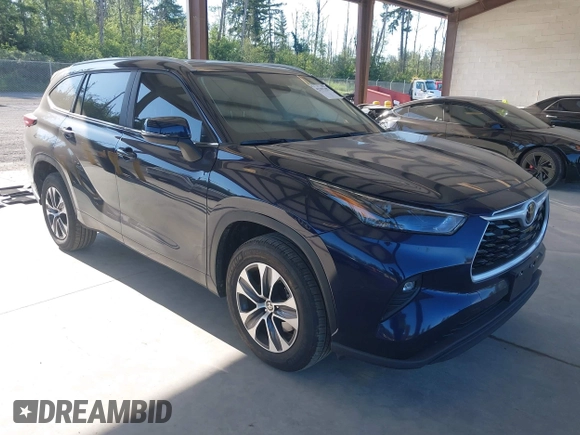 2023 Toyota Highlander L with VIN 5TDKDRAH3PS526958, listed as a IAAI auction lot 42397325 with 10,430 mi miles and . Bid and sale history available at DreamBid. Image 1.