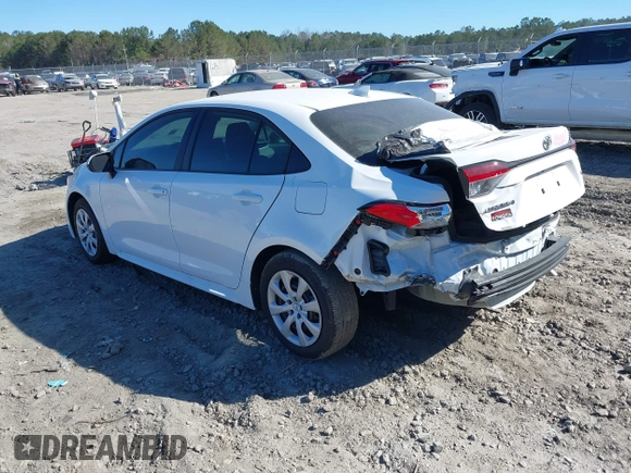 2024 Toyota Corolla LE с VIN 5YFB4MDE3RP197422, выставлен на аукционе IAAI как лот 41656210 с пробегом Не указан миль и . История ставок и продаж доступна на DreamBid. Изображение 3.