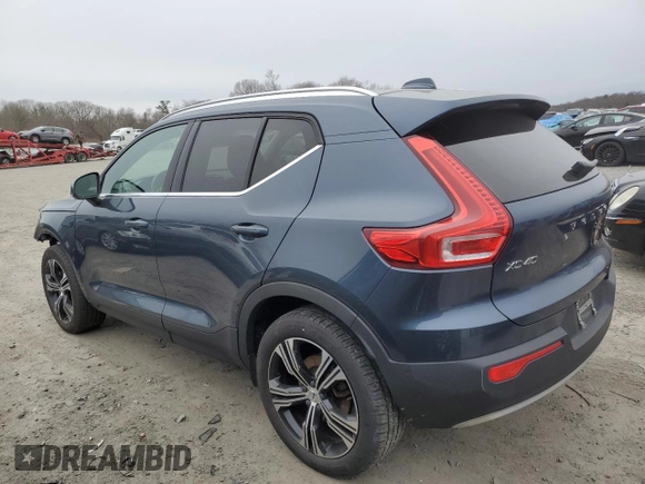 2021 Volvo XC40 Inscription с VIN YV4162UL7M2543503, выставлен на аукционе Copart как лот 87210554 с пробегом 39 461 миль миль и Списание • Salvage title. История ставок и продаж доступна на DreamBid. Изображение 2.