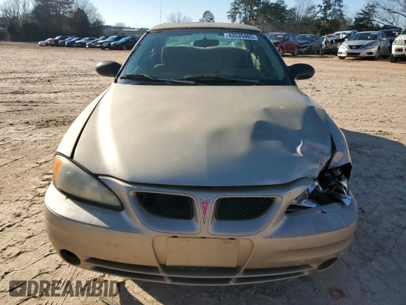 2005 Pontiac Grand Am SE with VIN 1G2NE52E35M184951, listed as a Copart auction lot 43535405 with 215,584 mi miles and Salvage Title. Bid and sale history available at carsss.com. Image 5.