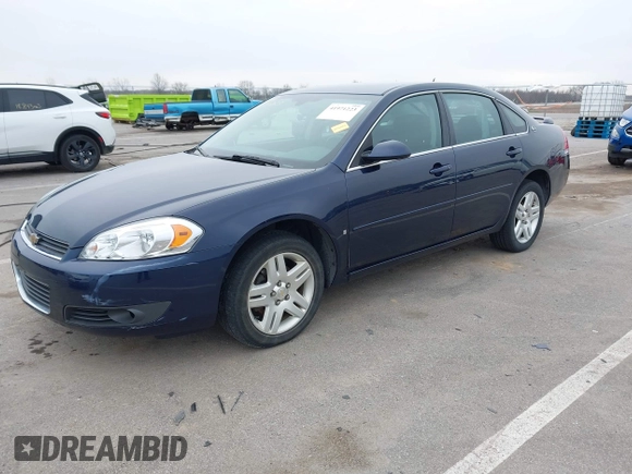 2007 Chevrolet Impala LT with VIN 2G1WC58R679262387, listed as a IAAI auction lot 41971223 with 141,452 mi miles and . Bid and sale history available at DreamBid. Image 19.