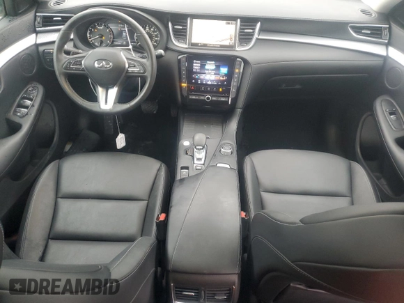 2020 Infiniti QX50 Essential with VIN 3PCAJ5M34LF115600, listed as a Copart auction lot 78370384 with 39,246 mi miles and Non Repairable. Bid and sale history available at DreamBid. Image 8.