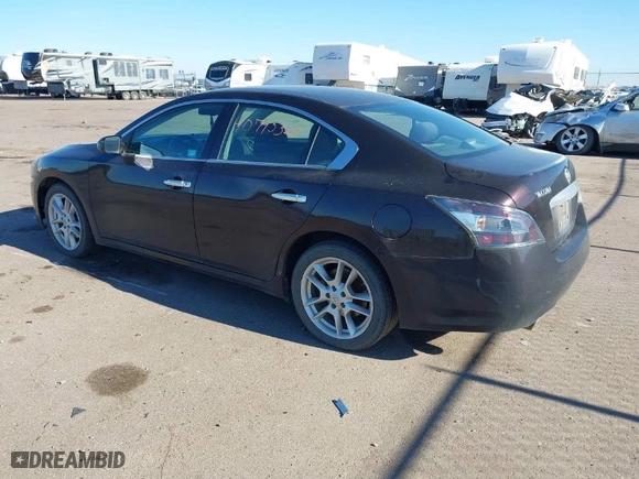 2014 Nissan Maxima 3.5 SV with VIN 1N4AA5AP7EC430615, listed as a IAAI auction lot 40795325 with 235,160 mi miles. Bid and sale history available at carsss.com. Image 3.