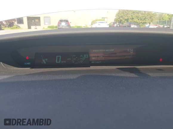 2012 Toyota Prius One z VIN JTDKN3DU1C5489783, wystawiony jako IAAI lot #42376357 z przebiegiem 246 966 mil mil oraz . Historia ofert i sprzedaży dostępna na DreamBid. Obrazek 7.