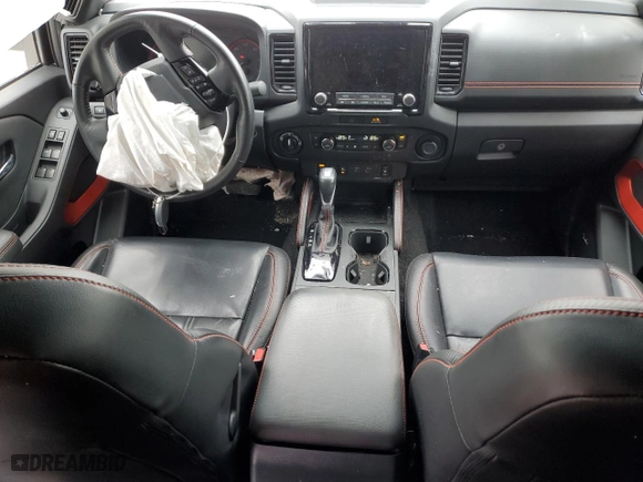 2023 Nissan Frontier PRO-4X with VIN 1N6ED1EK5PN625823, listed as a Copart auction lot 44684085 with 28,770 mi miles and Salvage Title. Bid and sale history available at carsss.com. Image 8.