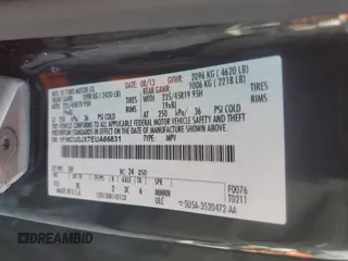 2014 Ford Escape Titanium with VIN 1FMCU0JX7EUA66831, listed as a Copart auction lot 51574815 with 204,150 mi miles and Salvage Title. Bid and sale history available at carsss.com. Image 14.