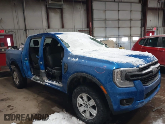 2024 Ford Ranger XL with VIN 1FTER4PH8RLE08482, listed as a IAAI auction lot 41590800 with 11,546 mi miles and . Bid and sale history available at DreamBid. Image 6.
