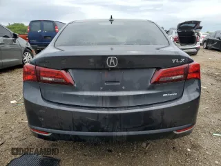 2015 Acura TLX Technology with VIN 19UUB3F57FA008214, listed as a Copart auction lot 58093535 with 106,741 mi miles and Salvage title. Bid and sale history available at DreamBid. Image 6.