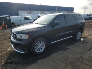 2015 Dodge Durango SXT with VIN 1C4RDJAG3FC870166, listed as a Copart auction lot 62236755 with 143,509 mi miles and Clean title. Bid and sale history available at DreamBid. Image 1.