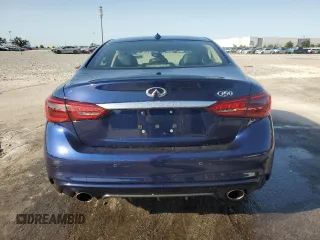 2022 Infiniti Q50 Luxe z VIN JN1EV7BP4NM311315, wystawiony jako Copart lot #57082775 z przebiegiem 23 239 mil mil oraz Nie do naprawy • Non repairable. Historia ofert i sprzedaży dostępna na DreamBid. Obrazek 6.