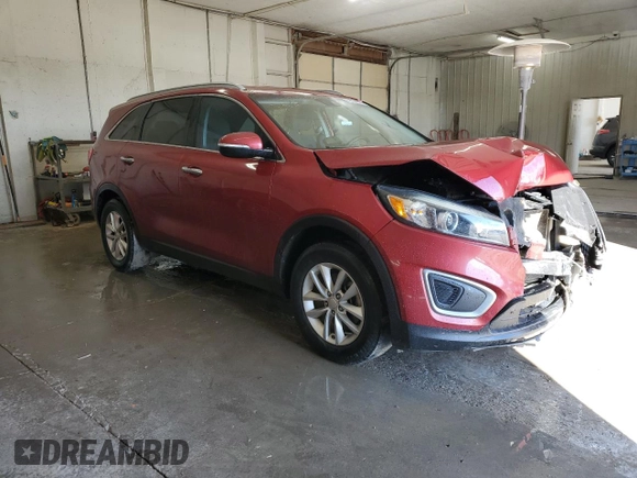 2017 Kia Sorento LX with VIN 5XYPG4A30HG249396, listed as a Copart auction lot 89054805 with 162,660 mi miles and Salvage Title. Bid and sale history available at carsss.com. Image 4.