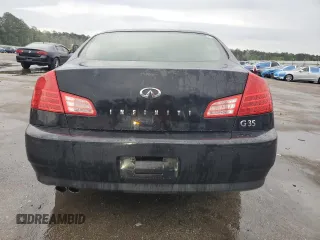 2003 Infiniti G35 w/Leather z VIN JNKCV51E03M311591, wystawiony jako Copart lot #55919685 z przebiegiem 107 777 mil mil oraz Szkoda całkowita • Salvage title. Historia ofert i sprzedaży dostępna na DreamBid. Obrazek 6.