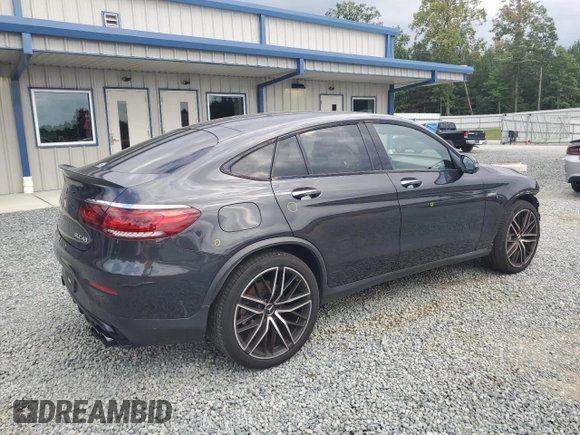 2021 Mercedes-Benz GLC with VIN W1N0J6EB8MF939385, listed as a Copart auction lot 70302494 with 20,217 mi miles and Salvage Title. Bid and sale history available at carsss.com. Image 3.