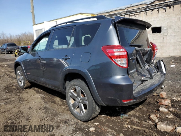 2011 Toyota RAV4 Sport with VIN JTMRK4DV2B5103747, listed as a Copart auction lot 51448495 with 124,319 mi miles and Salvage Title. Bid and sale history available at carsss.com. Image 2.