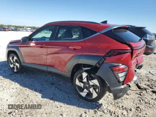 2024 Hyundai Kona Limited with VIN KM8HECA37RU069770, listed as a Copart auction lot 74526904 with 5,319 mi miles and Non Repairable. Bid and sale history available at carsss.com. Image 2.
