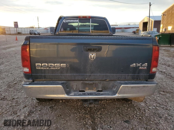 2005 Dodge 2500 SLT с VIN 3D7KS28C65G844680, выставлен на аукционе Copart как лот 80792204 с пробегом 280 914 миль миль и Списание • Salvage title. История ставок и продаж доступна на DreamBid. Изображение 6.