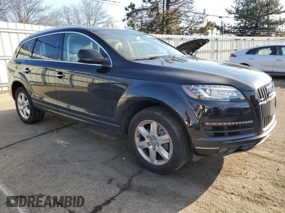2015 Audi Q7 3.0T Premium with VIN WA1CGAFEXFD027008, listed as a Copart auction lot 86569104 with 114,352 mi miles and Salvage Title. Bid and sale history available at carsss.com. Image 4.