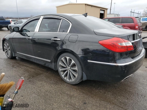 2013 Hyundai Genesis 5.0L R-Spec with VIN KMHGC4DH7DU219710, listed as a Copart auction lot 84150844 with 118,054 mi miles and Salvage Title. Bid and sale history available at carsss.com. Image 2.