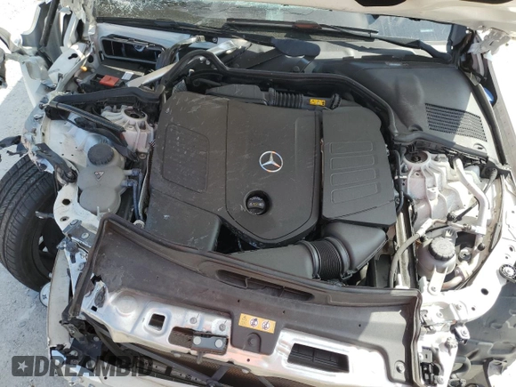 2022 Mercedes-Benz C 300 with VIN W1KAF4GB8NR047934, listed as a Copart auction lot 48605975 with 37,096 mi miles and Non Repairable. Bid and sale history available at DreamBid. Image 12.