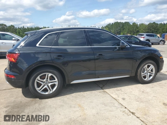 2018 Audi Q5 Premium Plus z VIN WA1BNAFY3J2204627, wystawiony jako Copart lot #58425375 z przebiegiem Nie podano mil oraz Czysty tytuł • Clean title. Historia ofert i sprzedaży dostępna na DreamBid. Obrazek 3.