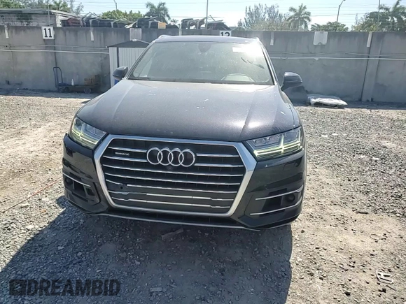 2017 Audi Q7 Premium Plus with VIN WA1LAAF74HD031710, listed as a Copart auction lot 52787805 with 57,298 mi miles and Salvage Title. Bid and sale history available at DreamBid. Image 14.