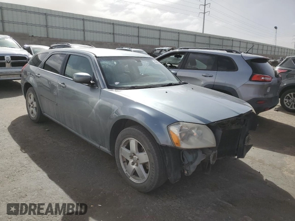 2006 Dodge Magnum SXT with VIN 2D8GZ47V46H344899, listed as a Copart auction lot 48494095 with 264,463 mi miles and Salvage Title. Bid and sale history available at DreamBid. Image 4.