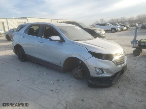 2021 Chevrolet Equinox LT with VIN 2GNAXUEV4M6115376, listed as a Copart auction lot 84763154 with 56,080 mi miles and Salvage Title. Bid and sale history available at carsss.com. Image 4.