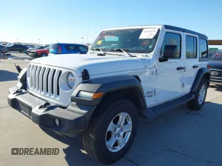 2020 Jeep Wrangler Unlimited Sport S z VIN 1C4HJXDG2LW335973, wystawiony jako IAAI lot #41376136 z przebiegiem 50 623 mil mil oraz . Historia ofert i sprzedaży dostępna na DreamBid. Obrazek 19.