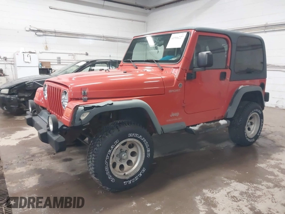 2006 Jeep Wrangler Sport with VIN 1J4FA49S06P729497, listed as a IAAI auction lot 41906227 with 134,573 mi miles. Bid and sale history available at carsss.com. Image 17.