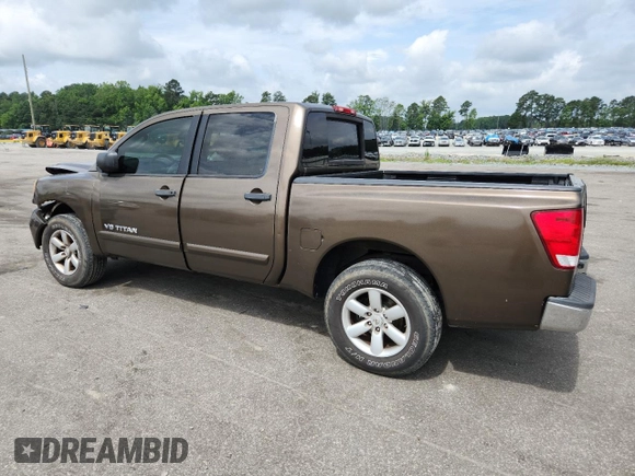 2009 Nissan Titan SE with VIN 1N6BA07D99N302396, listed as a Copart auction lot 59413545 with 181,688 mi miles and Salvage title. Bid and sale history available at DreamBid. Image 2.