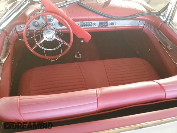 1957 Ford Thunderbird with VIN 0000000D7FH200053, listed as a Copart auction lot 86892944 with 466,723 mi miles and Salvage Title. Bid and sale history available at DreamBid. Image 8.