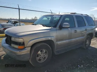 2002 Chevrolet Tahoe LT with VIN 1GNEC13Z72R201512, listed as a Copart auction lot 87957605 with 268,626 mi miles and Salvage Title. Bid and sale history available at carsss.com. Image 1.
