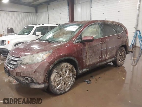 2013 Honda CR-V EX with VIN 5J6RM4H59DL023536, listed as a IAAI auction lot 41629454 with 159,255 mi miles and . Bid and sale history available at carsss.com. Image 2.