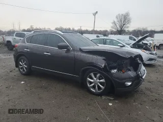 2008 Infiniti EX Journey with VIN JNKAJ09F98M356054, listed as a Copart auction lot 85111284 with 198,675 mi miles and Salvage Title. Bid and sale history available at carsss.com. Image 4.