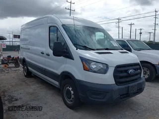 2020 Ford Transit Cargo with VIN 1FTBR1C84LKB72904, listed as a IAAI auction lot 42615080 with 137,235 mi miles and . Bid and sale history available at DreamBid. Image 1.