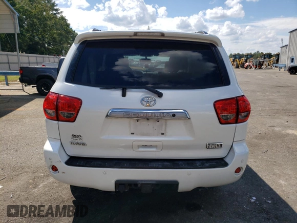2010 Toyota Sequoia Platinum with VIN 5TDYY5G15AS024882, listed as a Copart auction lot 73760524 with 239,395 mi miles and Salvage Title. Bid and sale history available at carsss.com. Image 6.