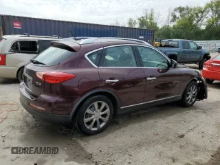 2011 Infiniti EX Journey with VIN JN1AJ0HR7BM854812, listed as a Copart auction lot 60238385 with 178,910 mi miles and Salvage title. Bid and sale history available at DreamBid. Image 3.