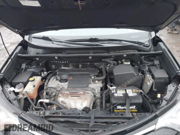 2018 Toyota RAV4 LE with VIN 2T3BFREV2JW788700, listed as a IAAI auction lot 41986212 with 87,704 mi miles. Bid and sale history available at carsss.com. Image 10.