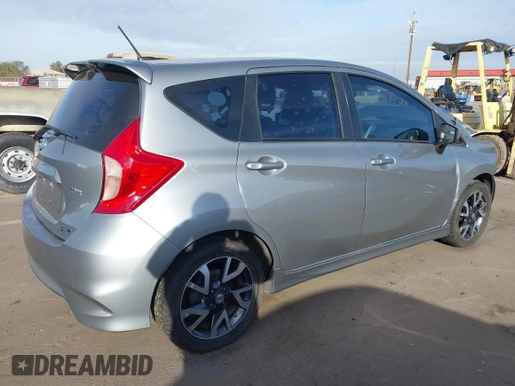 2015 Nissan Note S with VIN 3N1CE2CP0FL447865, listed as a IAAI auction lot 41578442 with 90,837 mi miles and . Bid and sale history available at DreamBid. Image 4.