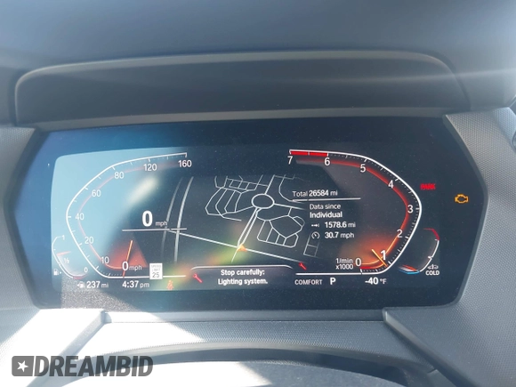 2021 BMW 2 Series 228i with VIN WBA53AK07M7J56451, listed as a IAAI auction lot 42292353 with 26,584 mi miles and . Bid and sale history available at DreamBid. Image 7.