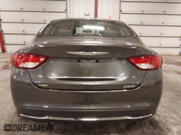 2015 Chrysler 200 Limited with VIN 1C3CCCAB0FN607876, listed as a IAAI auction lot 41882675 with 136,146 mi miles. Bid and sale history available at carsss.com. Image 16.