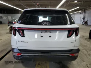 2022 Hyundai Tucson SEL with VIN 5NMJFCAE7NH137314, listed as a Copart auction lot 49349305 with 49,091 mi miles and Salvage Title. Bid and sale history available at carsss.com. Image 6.