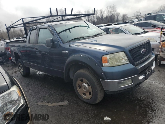 2005 Ford F-150 XLT with VIN 1FTPX14525FA80203, listed as a Copart auction lot 50948815 with 128,080 mi miles and Clean Title. Bid and sale history available at carsss.com. Image 4.