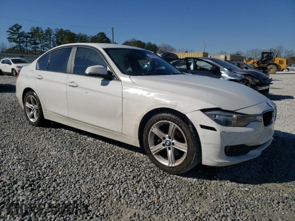 2015 BMW 3 Series 320i with VIN WBA3B1C59FP831627, listed as a Copart auction lot 46064255 with 183,115 mi miles and Salvage Title. Bid and sale history available at carsss.com. Image 4.