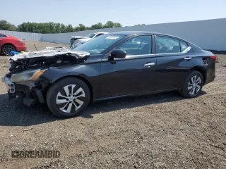 2020 Nissan Altima S with VIN 1N4BL4BV7LC199959, listed as a Copart auction lot 62659185 with 112,146 mi miles and Salvage title. Bid and sale history available at DreamBid. Image 1.