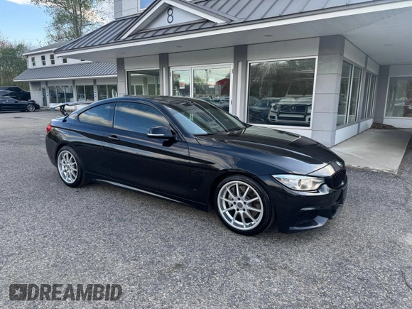 2014 BMW 4 Series 435i xDrive with VIN WBA3R5C50EF784642, listed as a Copart auction lot 56781275 with 80,550 mi miles and Clean title. Bid and sale history available at DreamBid. Image 1.