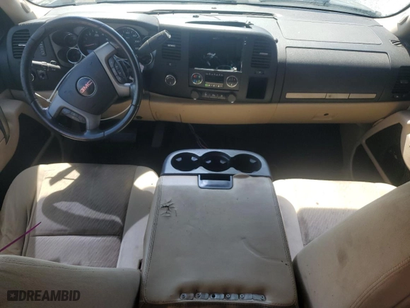 2009 GMC Sierra 1500 SLE with VIN 2GTEK290691118909, listed as a Copart auction lot 48588705 with 0 mi miles and Salvage Title. Bid and sale history available at carsss.com. Image 8.